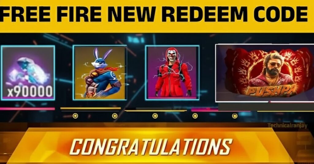 Free Fire Redeem Code