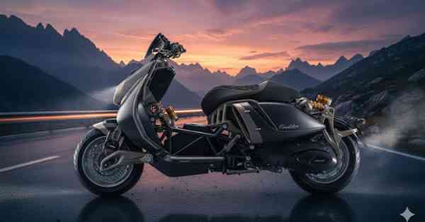 Italjet Roadster 400 Spy Shots